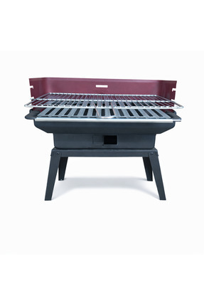 Sinanoğlu Piknik Mangalı (Siperli, Oluklu Izgara + Tel, Katlanır - 1045)