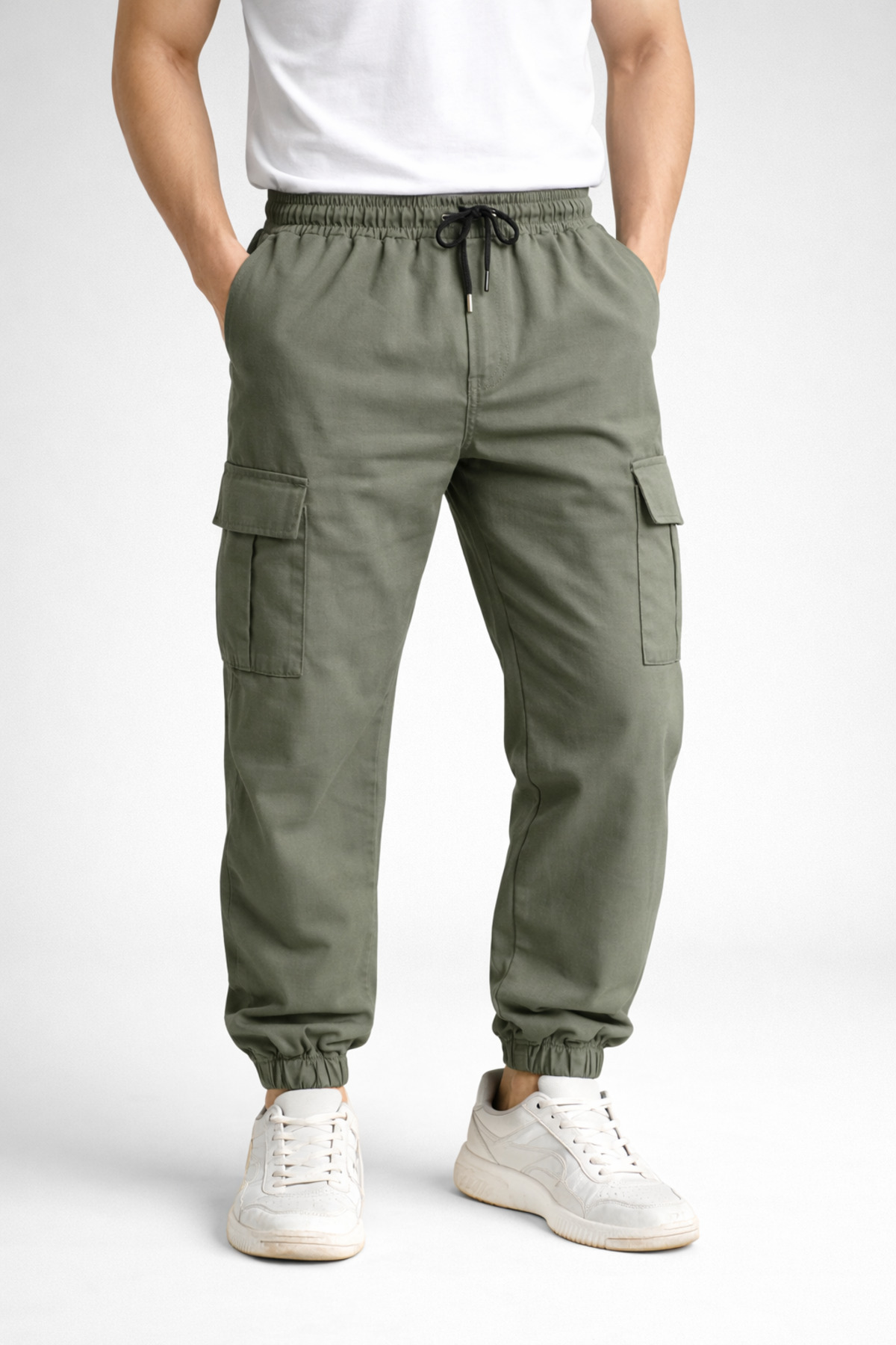 Cargo Shalwar Pants Multi Pockets Tactical Pants Shalwar
