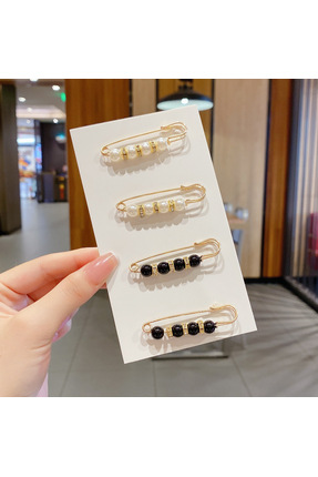 GUCSO 4'lü Set Pantolon Beli Daraltma Aparatı, Gold Renk,, Bel Daraltma İğnes...