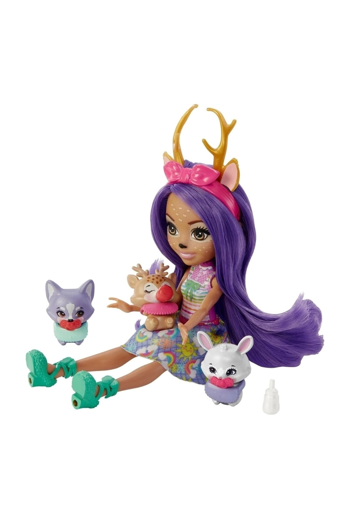 Mattel Enchantimals Bestie Reveal Yakın Arkadaş Bebekler Hlk83