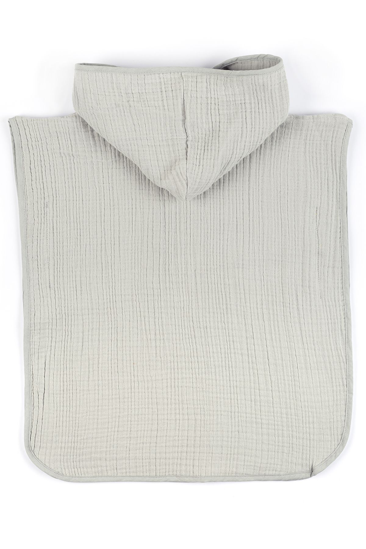 Tuğba Kuğu 4 Kat Müslin Panço - Policolor Serisi - Dot fotoğrafı 4 (önizleme)