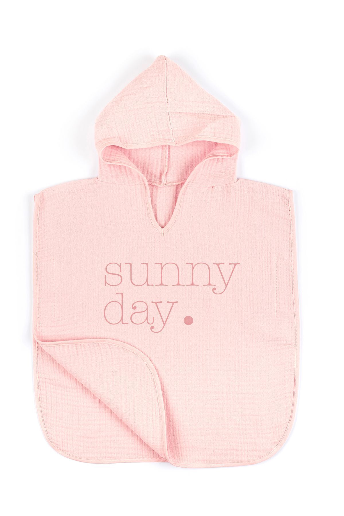 Tuğba Kuğu 4 Kat Müslin Panço - Policolor Serisi - Dot fotoğrafı 3 (önizleme)