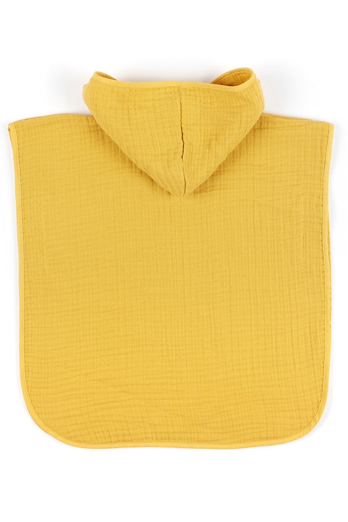 Tuğba Kuğu 4 Kat Müslin Panço - Policolor Serisi - Dot fotoğrafı 4 (önizleme)