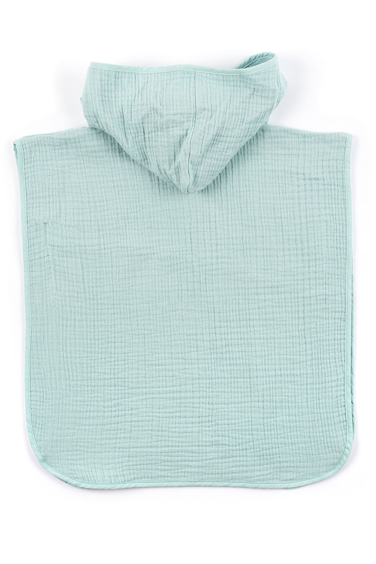 Tuğba Kuğu 4 Kat Müslin Panço - Policolor Serisi - Bow fotoğrafı 4 (önizleme)