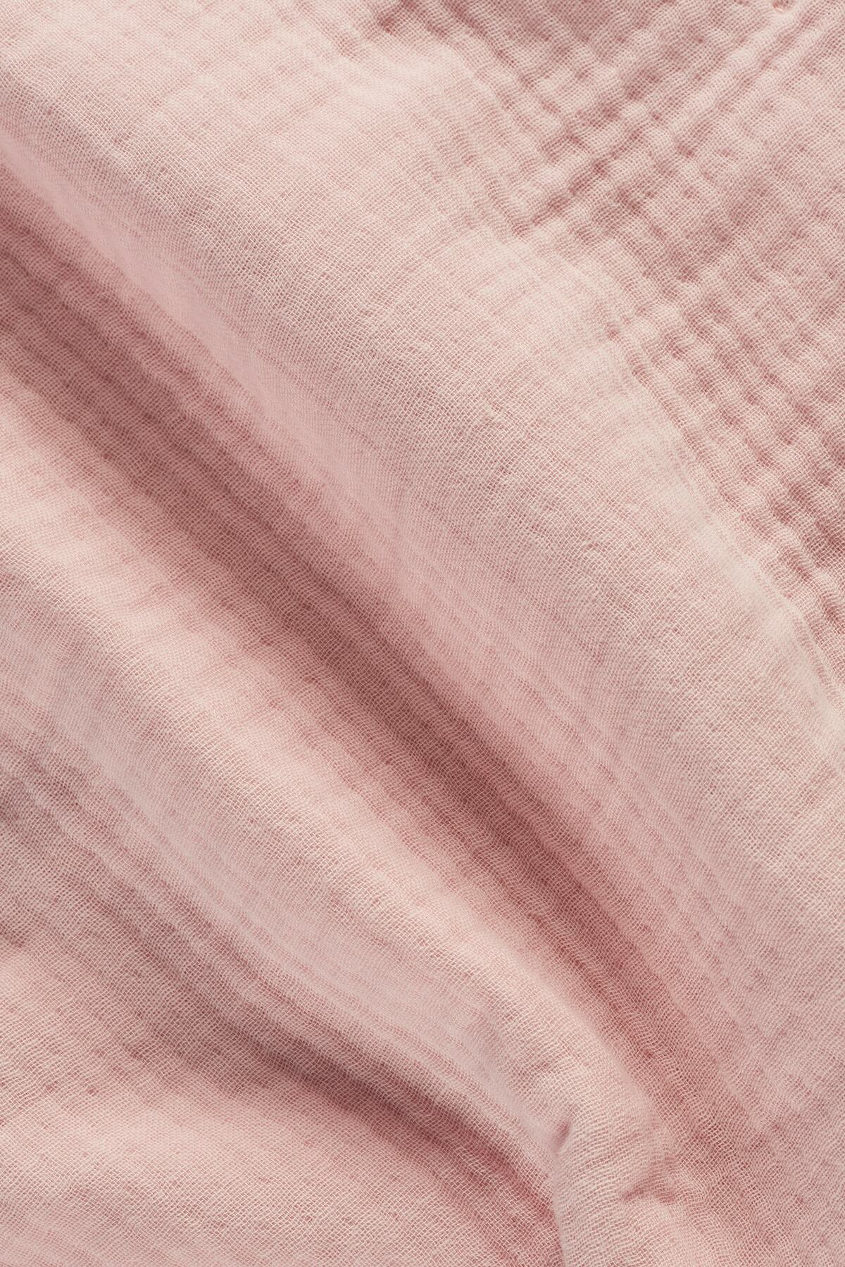 Tuğba Kuğu 4 Kat Müslin Bornoz - Policolor Serisi - Bow fotoğrafı 4 (önizleme)