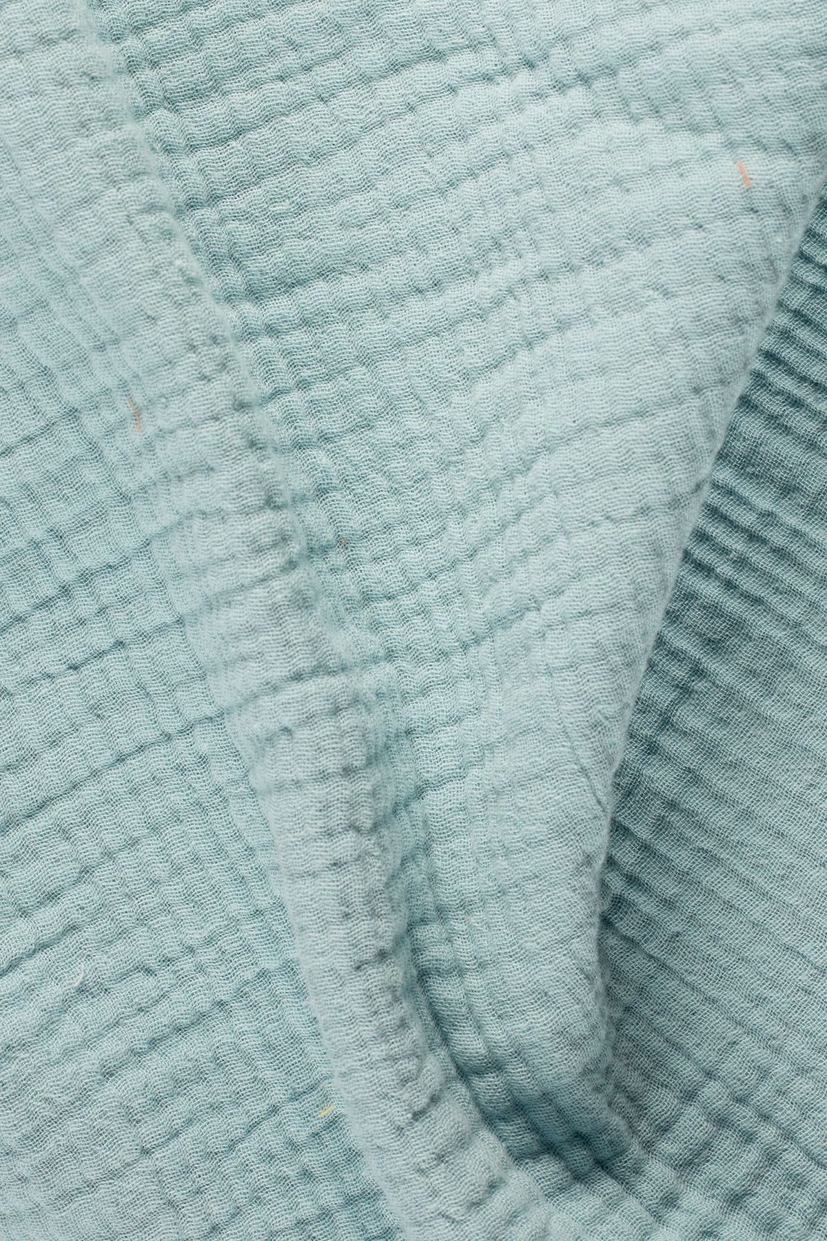 Tuğba Kuğu 4 Kat Müslin Panço - Policolor Serisi - Bow fotoğrafı 5 (önizleme)