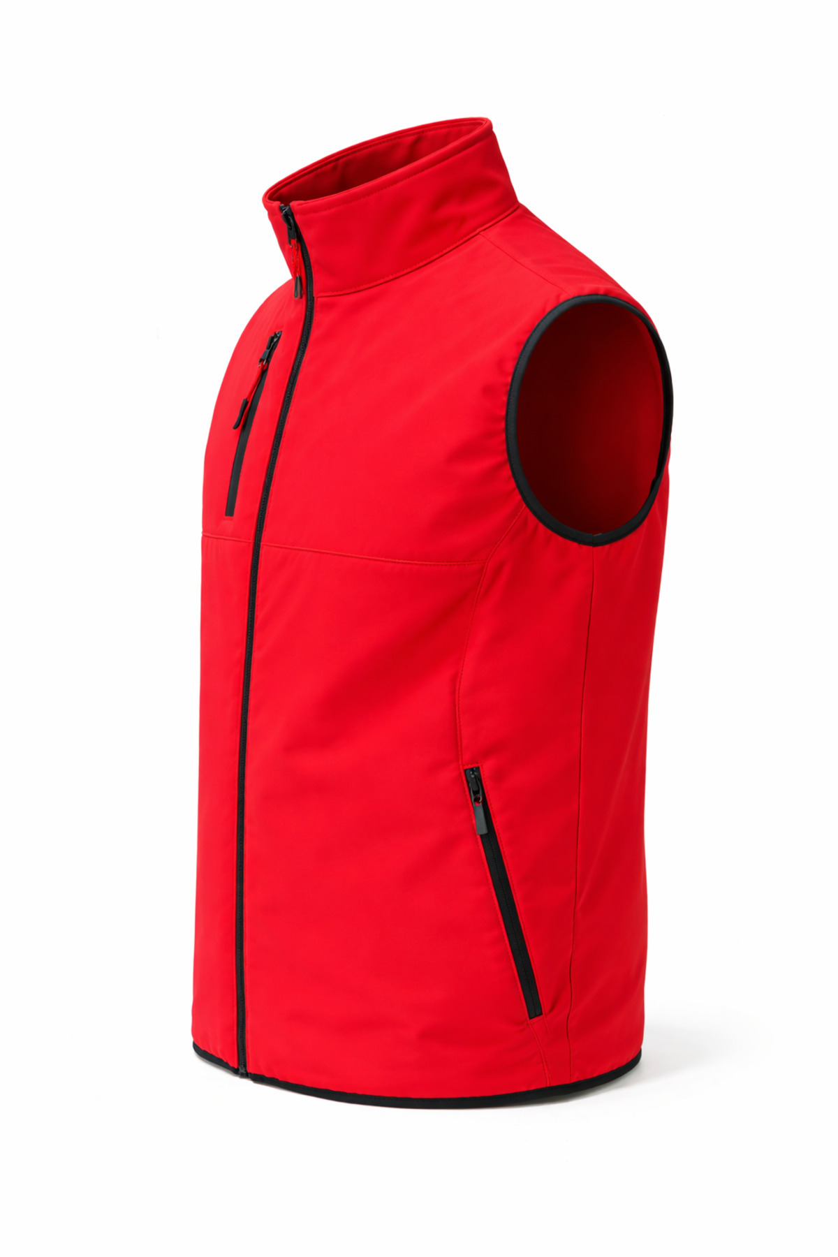 TOKER TEKSTİL Softshell Yelek, Rüzgar ve Su Geçirmez İş Yeleği, Günlük Kullanım görsel 3