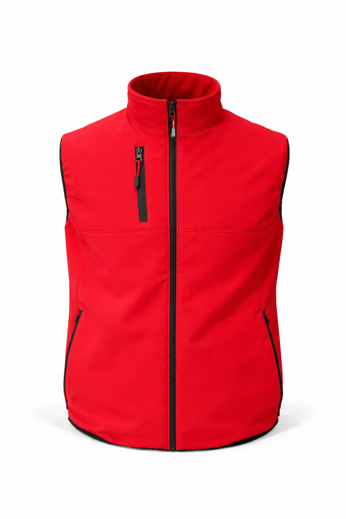 TOKER TEKSTİL Softshell Yelek, Rüzgar ve Su Geçirmez İş Yeleği, Günlük Kullanım görsel 5
