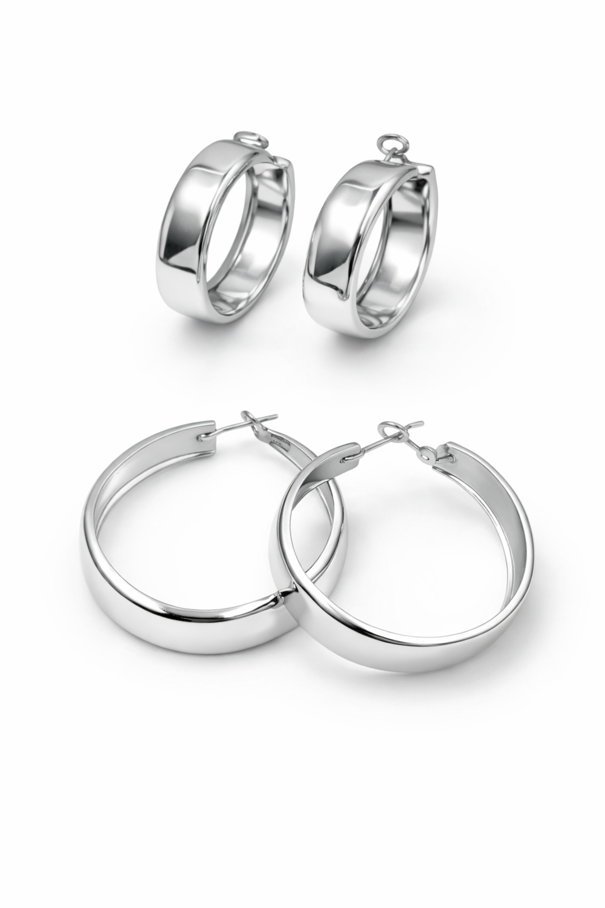 Steel Color Resistant Guaranteed Invoiced Earrings
