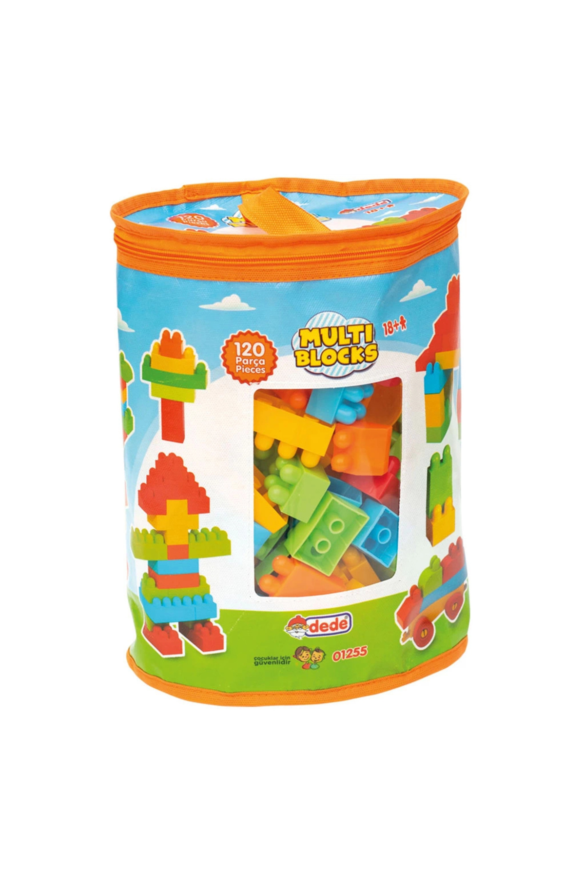 DEDE 120 Parça Multi Blok Lego Hayal Gücü Geliştiren Eğitici Oyuncak fotoğrafı 2 (önizleme)