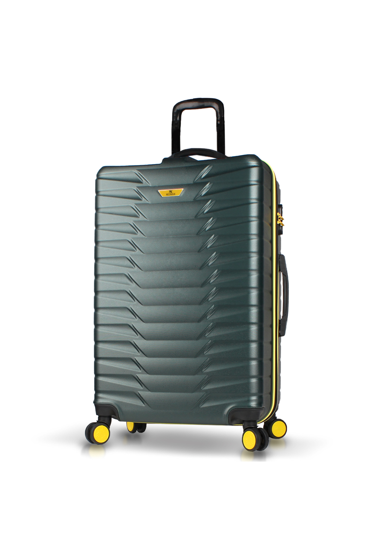 Croc Abs Oversized Khaki Suitcase