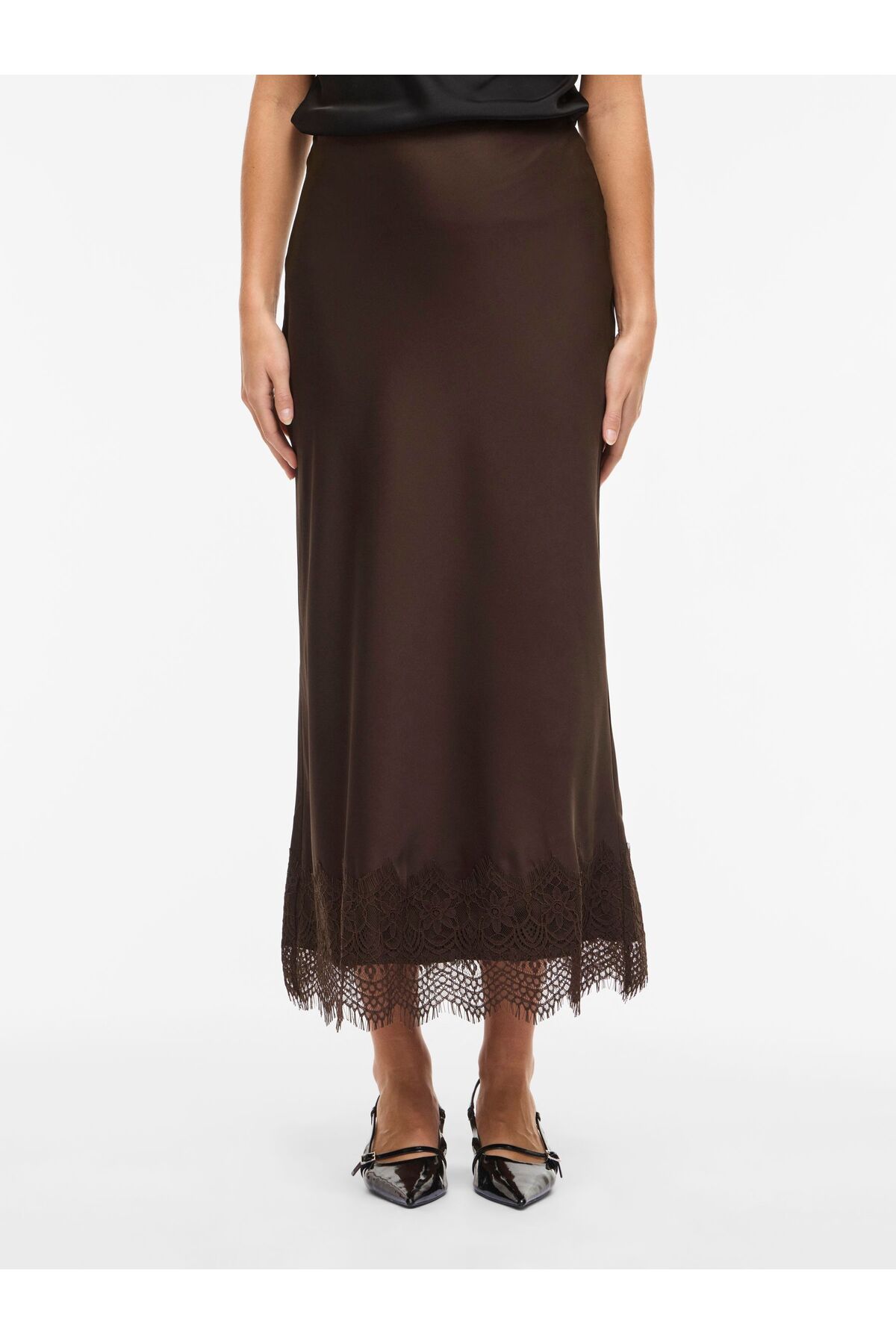 VILA Maxirock VIELLETTE Spitzen