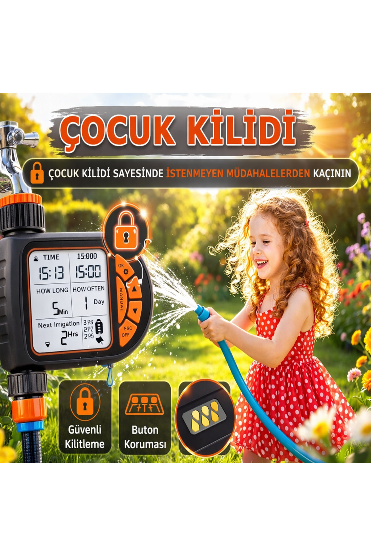 【dino】TRUE計10ml Dino TİMERVALF GENİŞ EKRAN TEK ÇIKIŞ YAĞMUR SENSÖRLÜ - Fiyatı