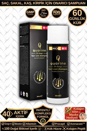 Dr.Sammy's Saç Dökülmesi Karşıtı Onarıcı %100 Doğal Bitkisel Şampuan 40 Aktif...