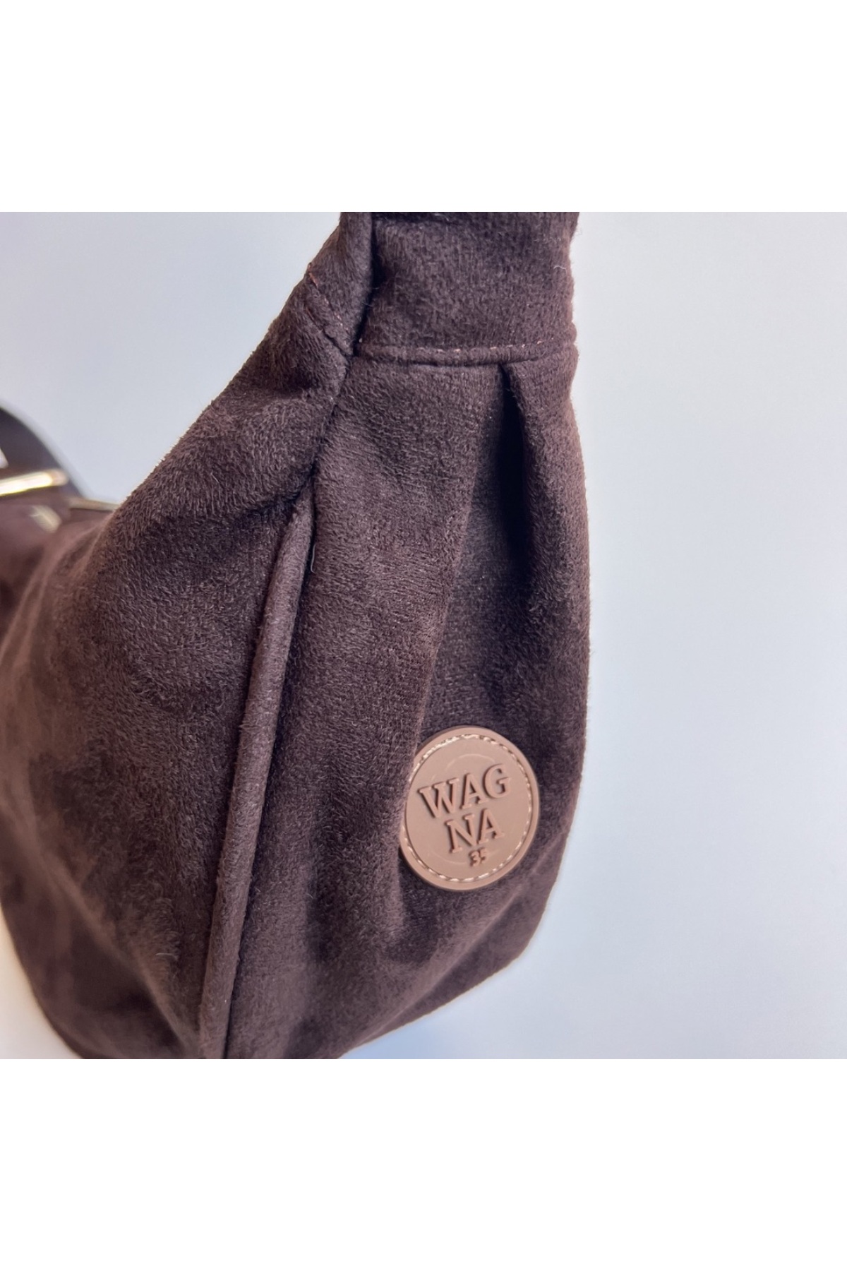 Wagna Süet Luna Bag Kahverengi Çanta görsel 5