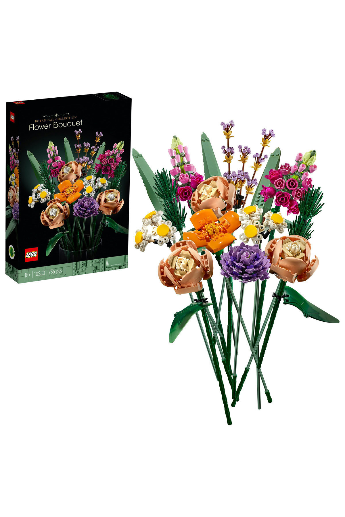 LEGO Botanicals Flower Bouquet 10280 Creative Building Set for Adults ( 756 Pieces )