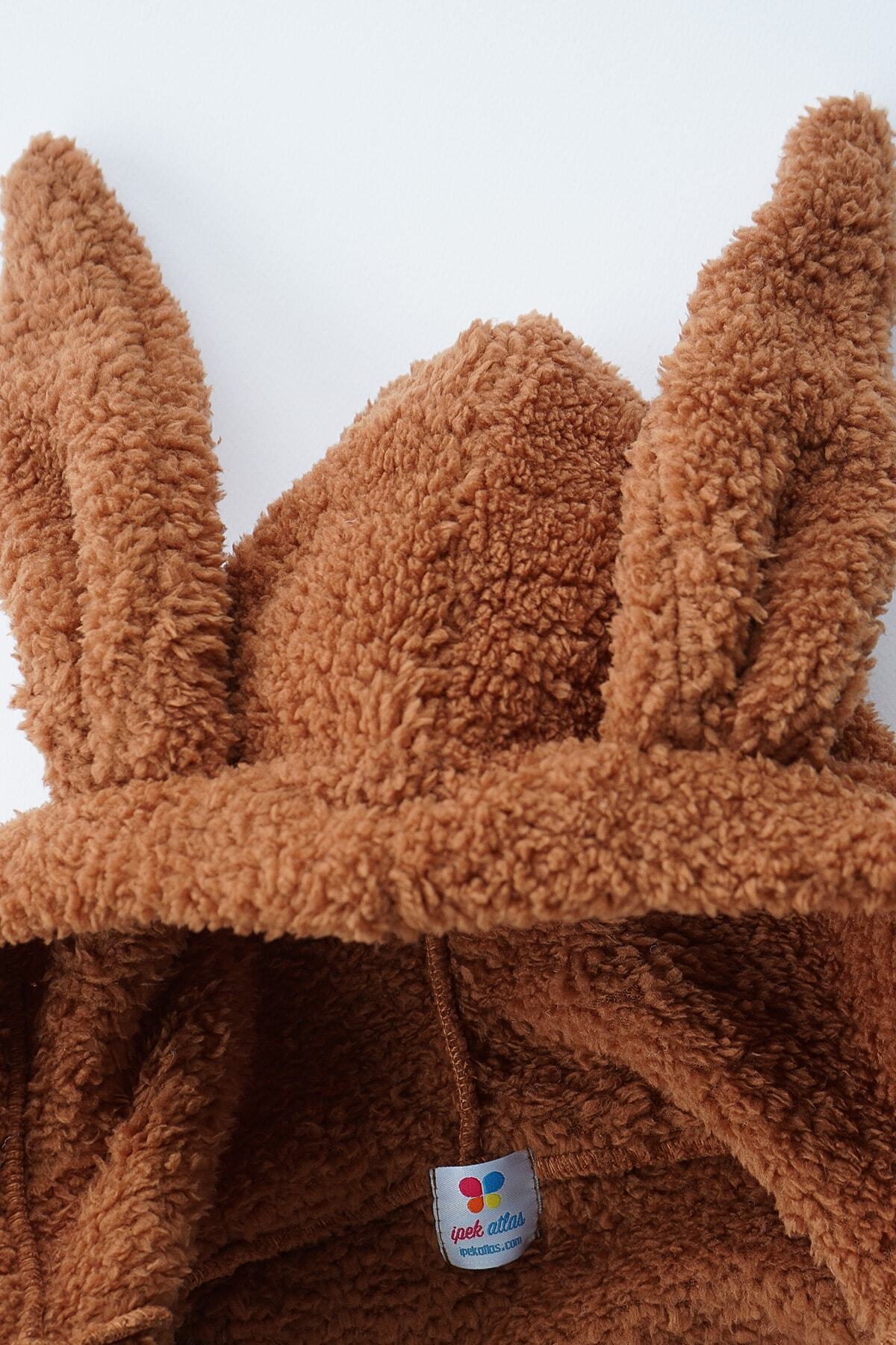 ipek atlas Kız Erkek Bebek Aylık Ve Yaş Tavşan Kostüm Çocuk Tulumu fotoğrafı 4 (önizleme)