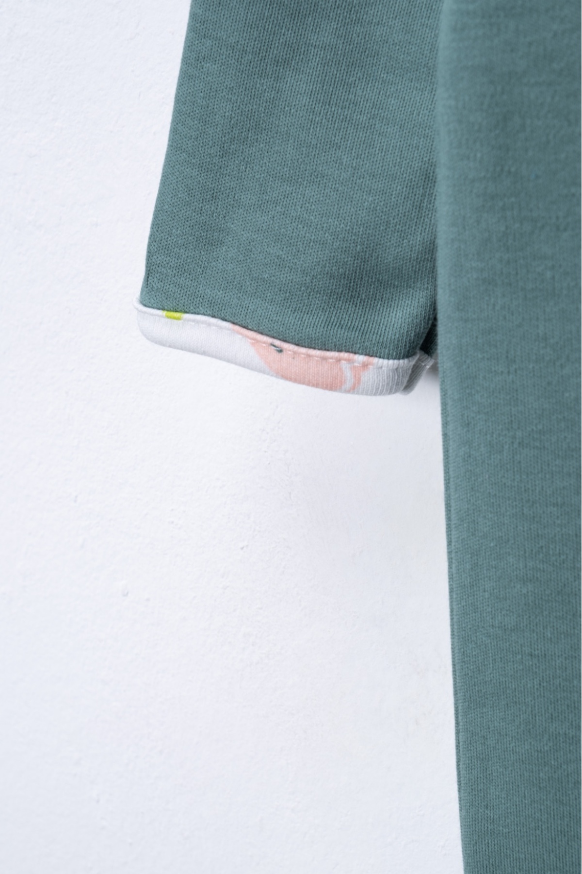 Mıdırık Unisex Erkek Bebek Kız Bebek %100 Pamuklu 9- 18 Ay Fermuarlı 3'lü Armut Desenli Manşetli Tulum Seti fotoğrafı 5 (önizleme)