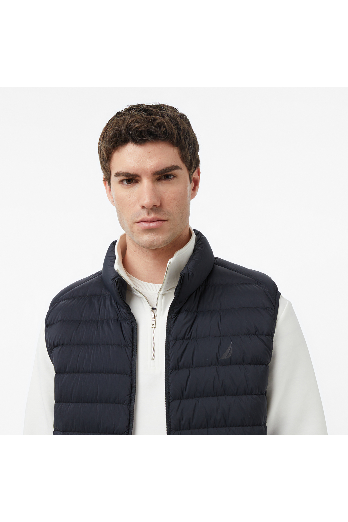 Nautica  Erkek Siyah Su İtici Özellikli Yelek - Görsel 4