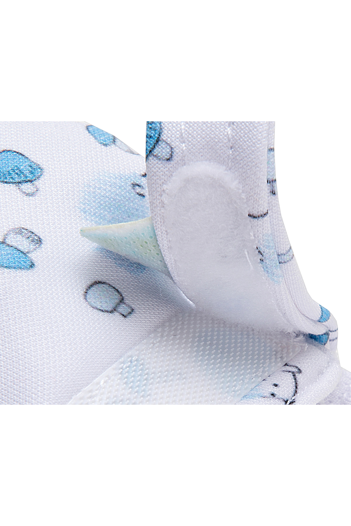 Babyjem Hışırtılı Silikon Diş Kaşıyıcı Eldiven Kirpi - Mavi fotoğrafı 4 (önizleme)