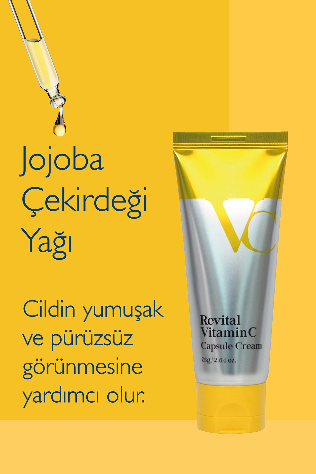 کرم صورت مرطوب کننده کپسولی ویتامین C DR+MEDM Revital، روشن کننده و روشن کننده پوست، ۷۵ میلی لیتر — DERMAL.DR.009 — تصویر 5 از 6
