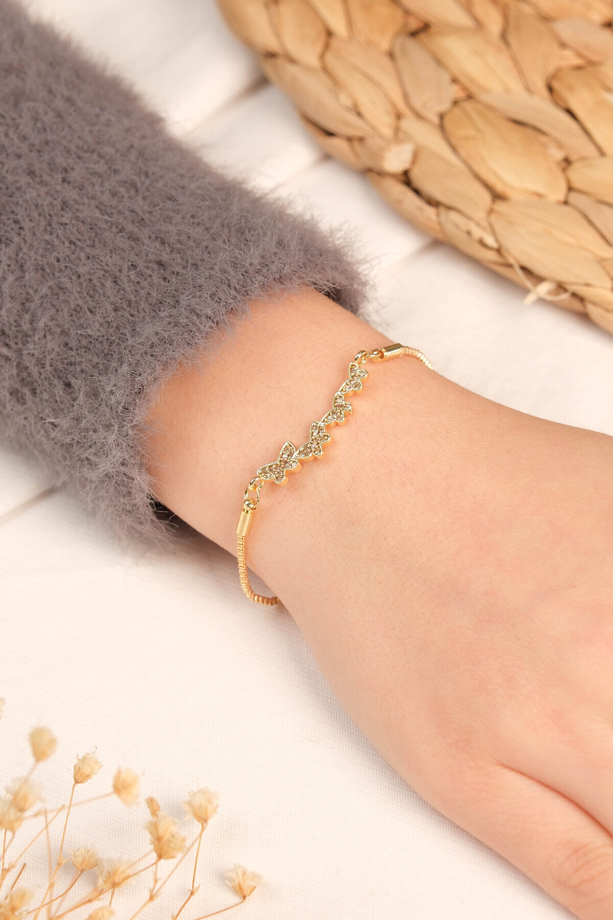 Women's Gold Plated Brass Bracelet