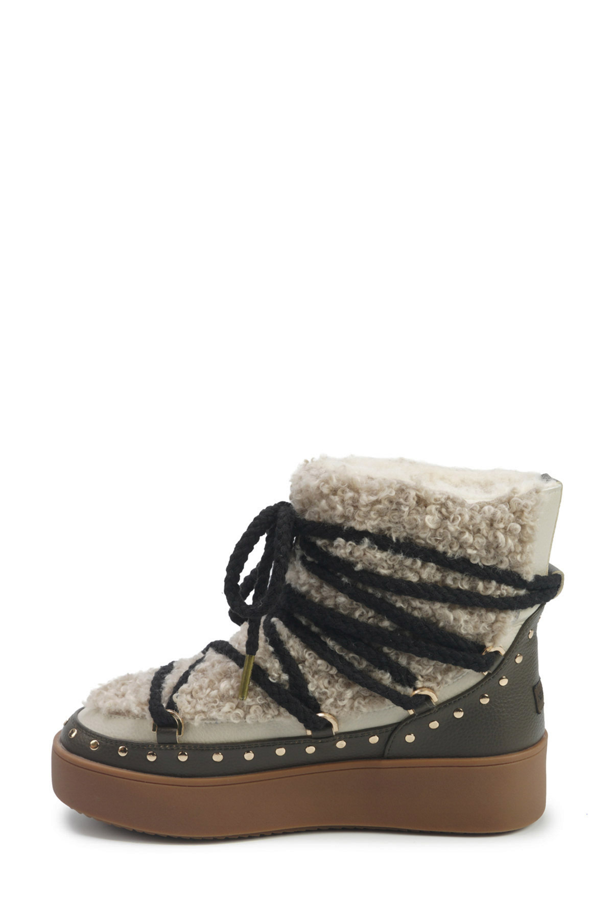 Nine West FULINA 5PR Bej Kadın Kar Botu görsel 3