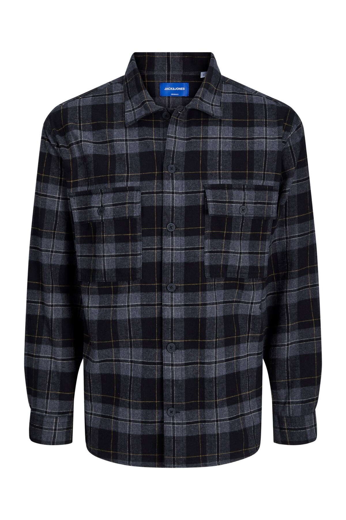 پیراهن آستین بلند چهارخانه بزرگ جک اند جونز - سبک غیررسمی جک اند جونز پیراهن Jack & Jones