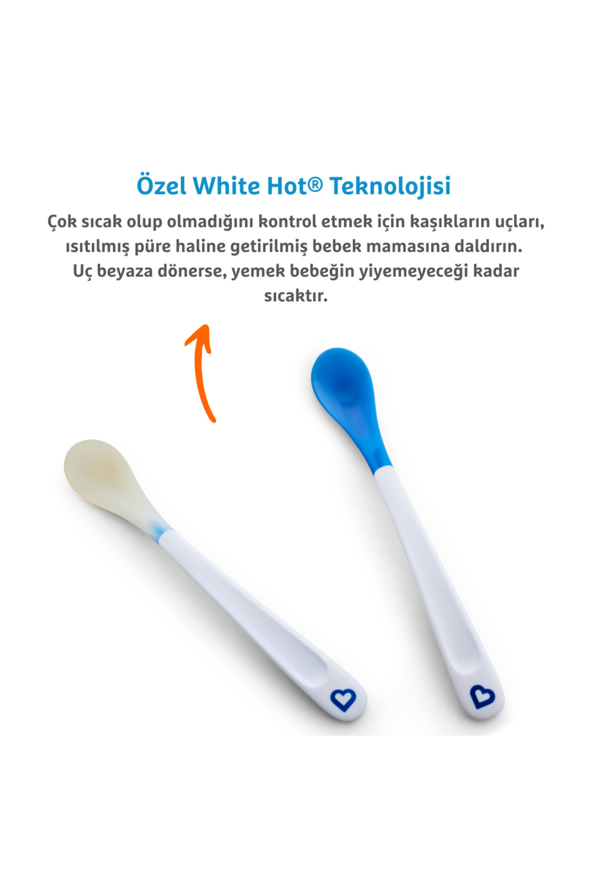 Munchkin Isı Korumalı Bebek Kaşıkları, Renkli, 3ay fotoğrafı 3 (önizleme)