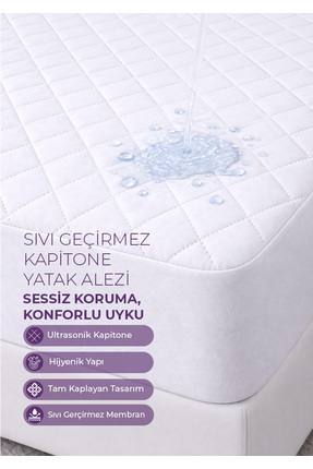 Days In Colours Fitted Sıvı Geçirmez Yatak Alezi - Hisar Serisi