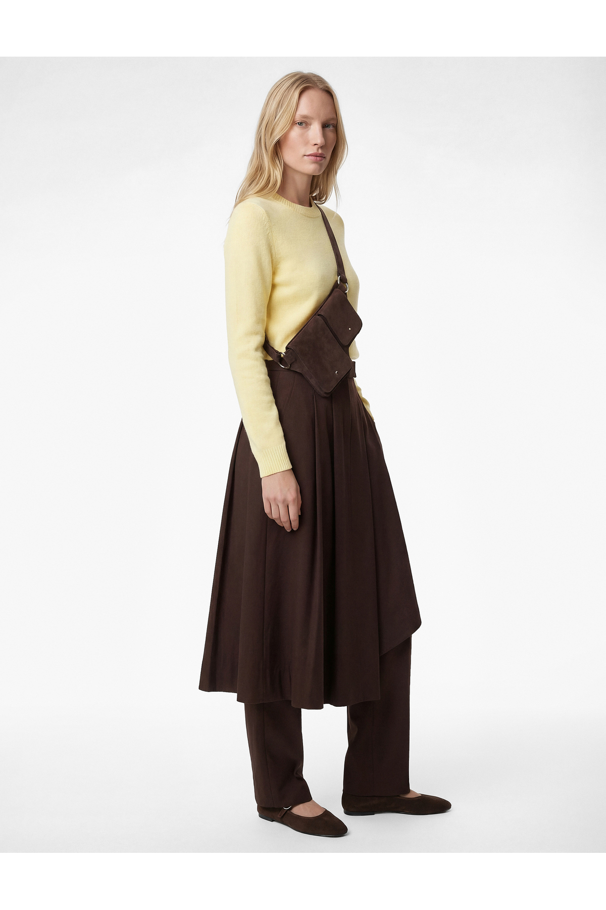 Koton  Uzun Kollu Bisiklet Yaka Basic Triko Kazak - Görsel 2