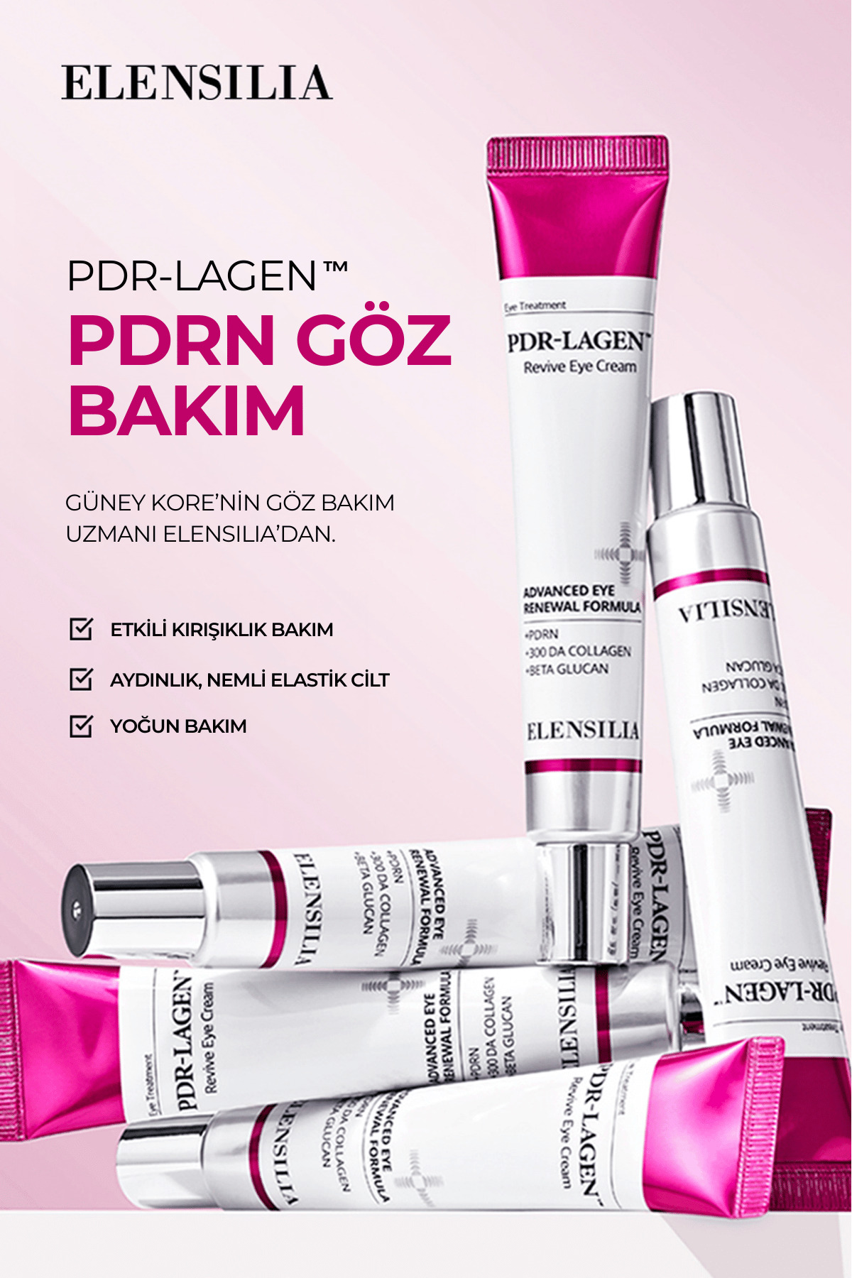Pdrn Somon DNA, Traneksamik Asit ve Kolajen İçeren Kırışıklık Karşıtı Pdr-Lagen Göz Kremi — 8800245031331 — تصویر 2 از 5