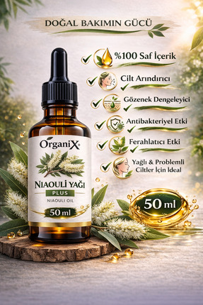 Organix Nioli Yağı %100 Saf – Saç ve Cilt İçin Doğal Bakım Yağı, İntim Bakım ...