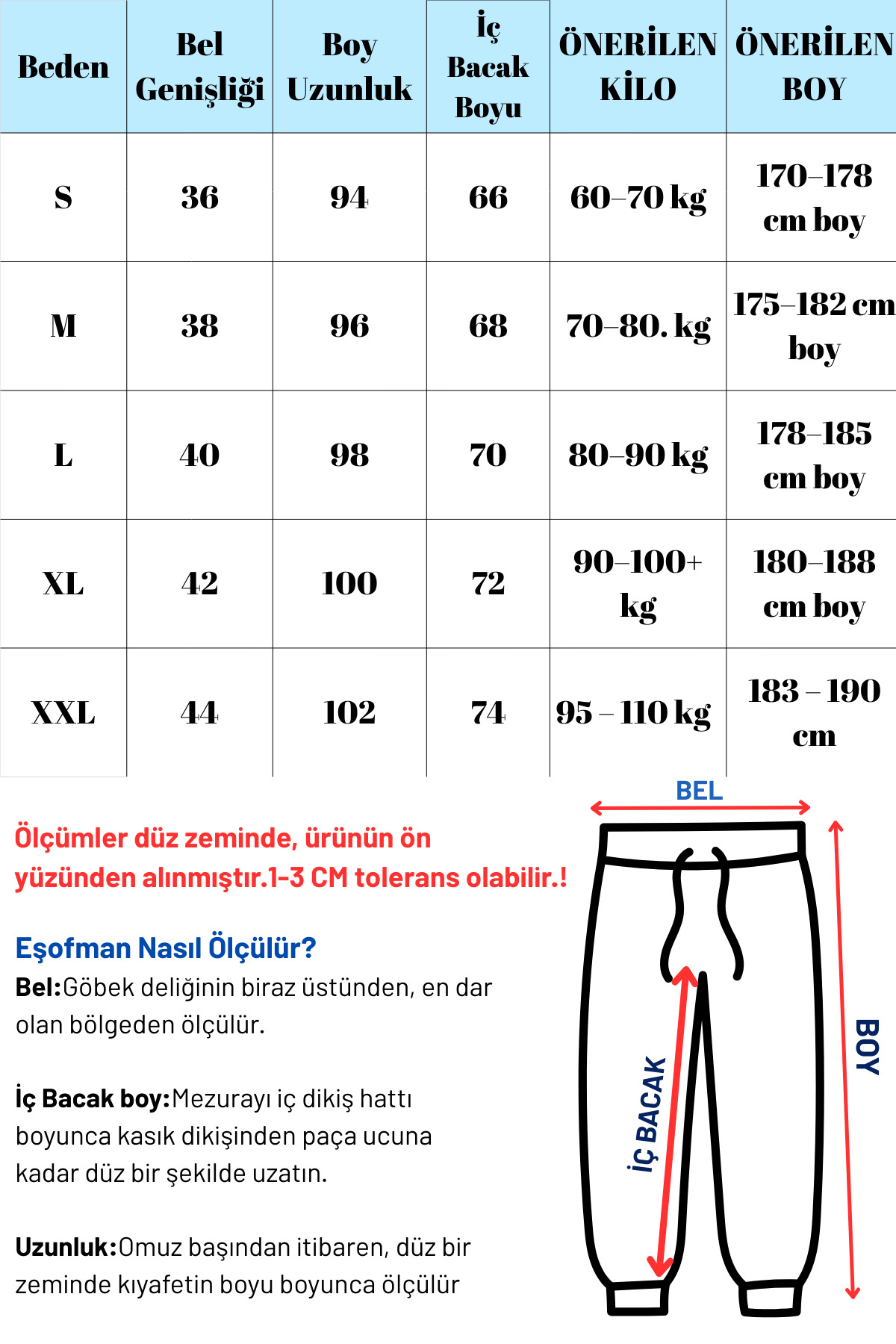 Madmext  Lacivert Paçası Lastikli Erkek Eşofman 4821 - Görsel 4