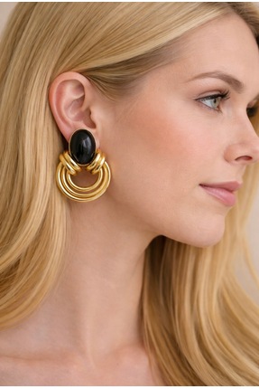 Dropaksesuar Vintage Küpe