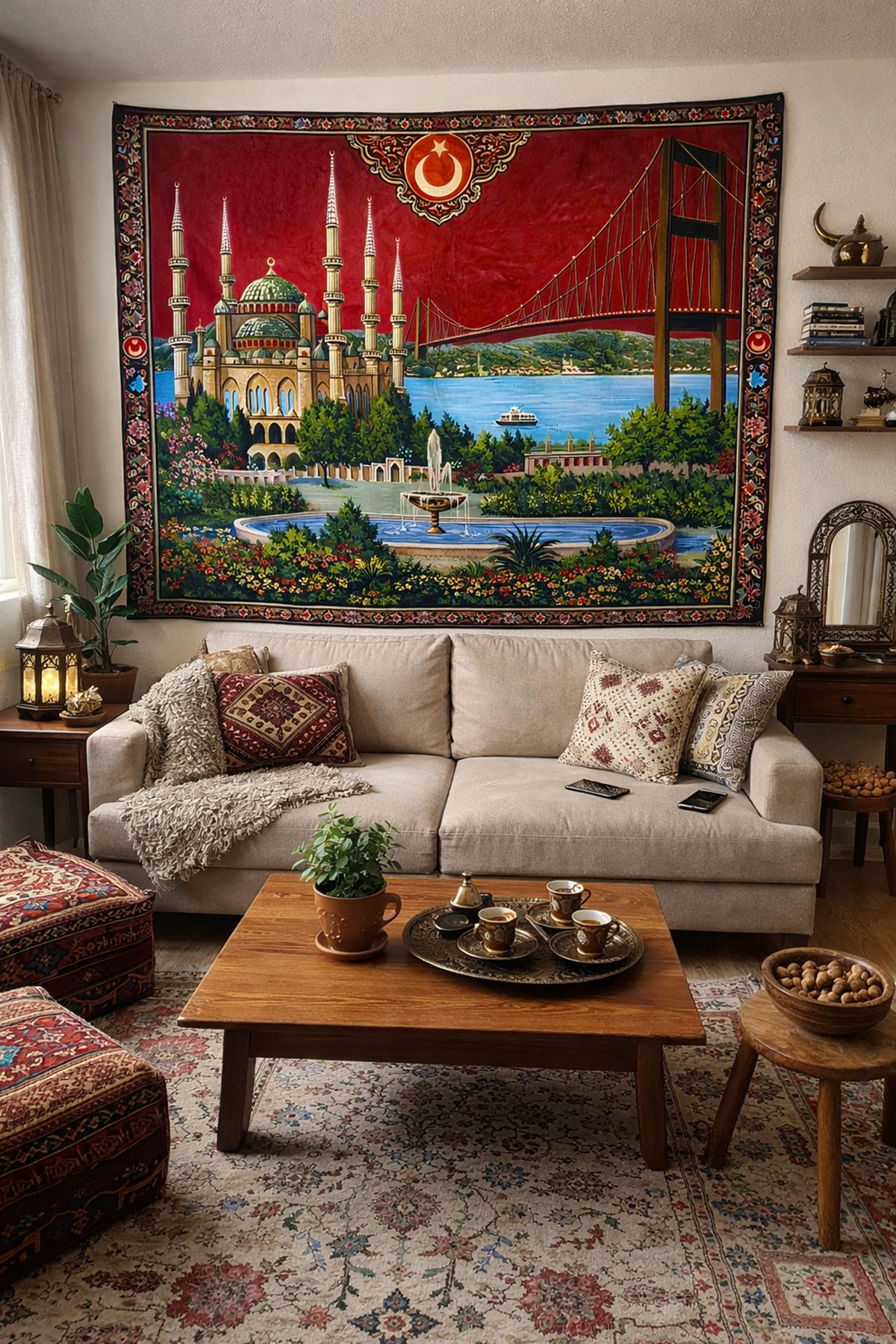 Nostalgia Series Tapestry Wall Covering