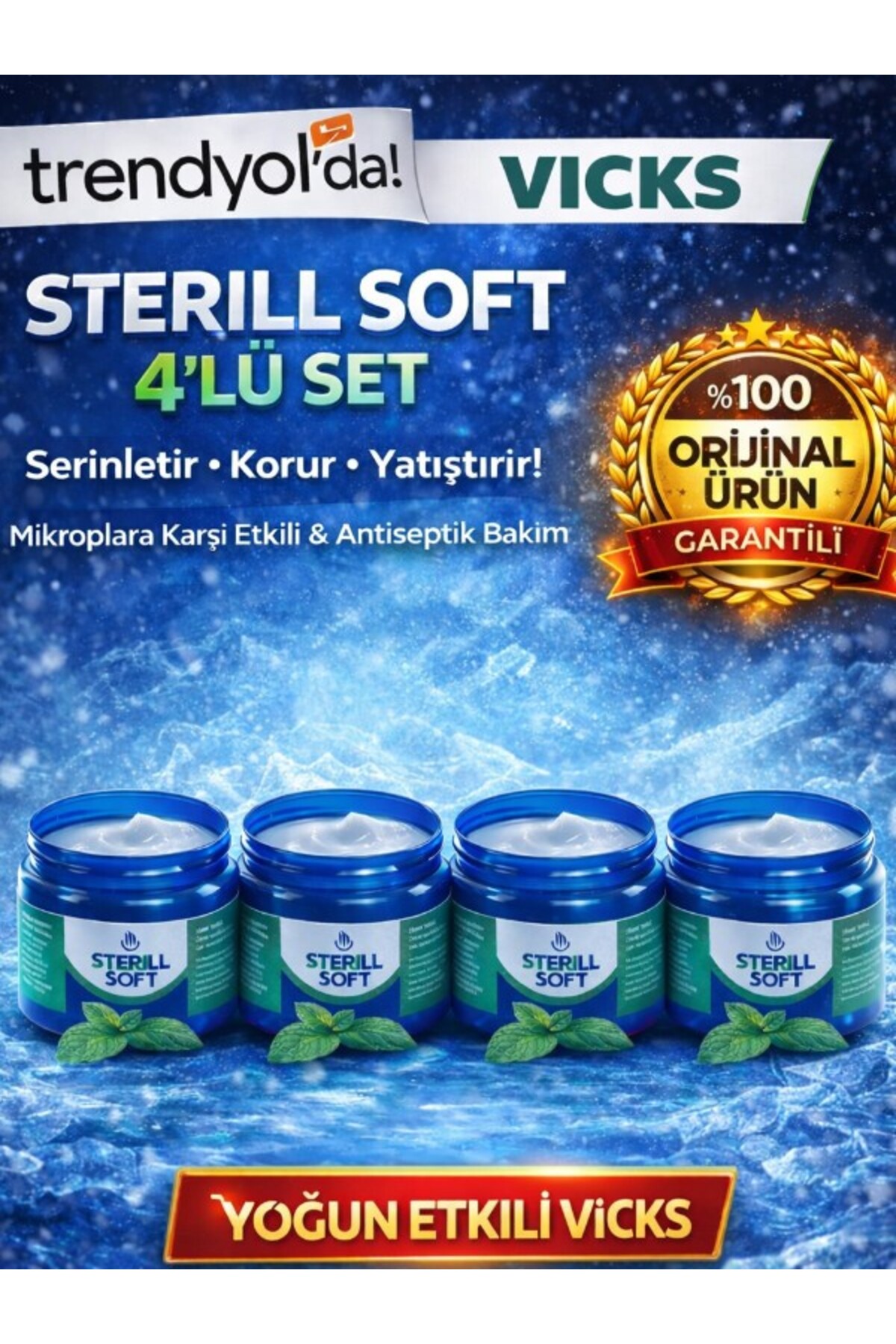 Sterillsoft Masaj Kremi 4 lü Set - Fiyatı, Yorumları