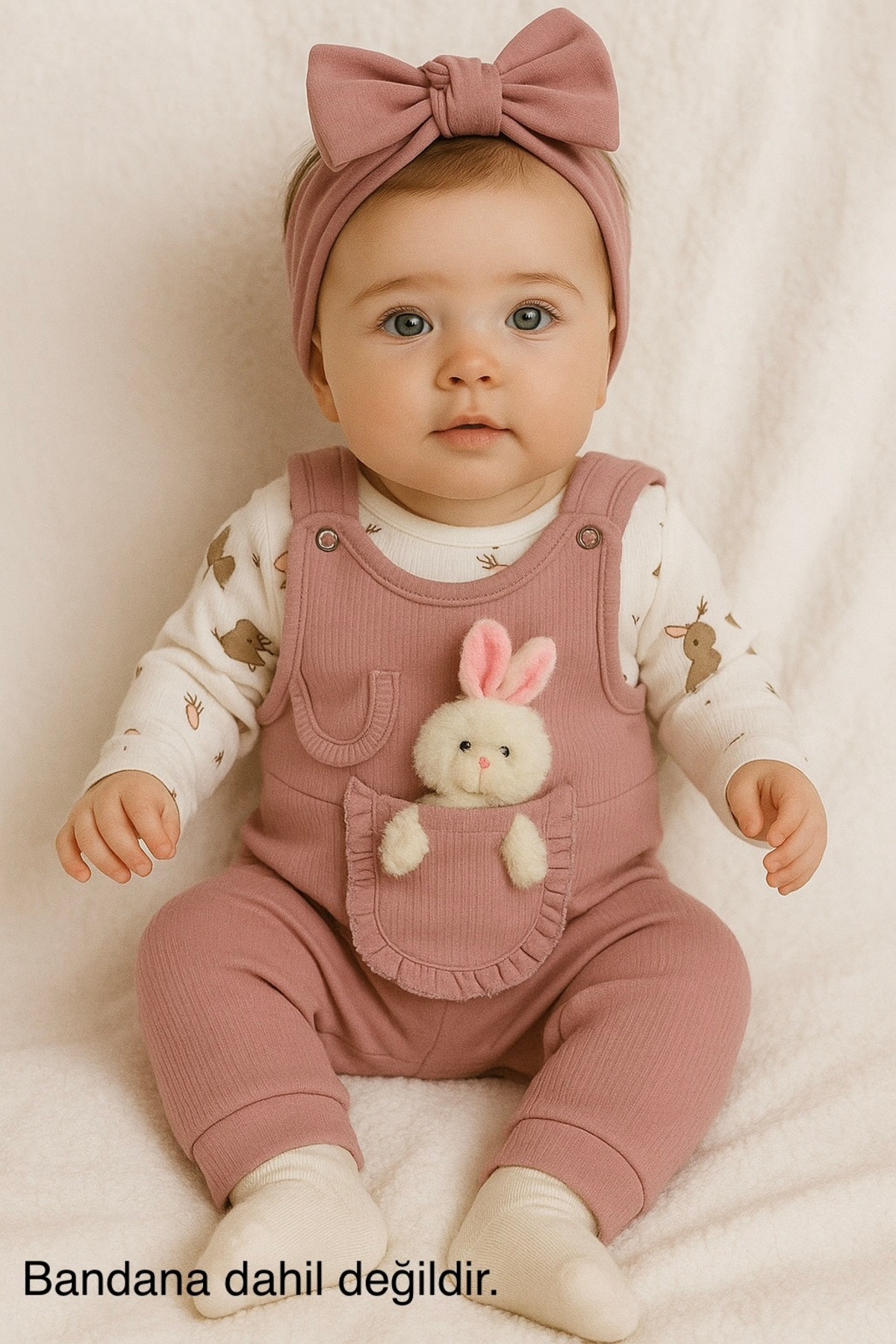 bebekyol Oyuncaklı Kız Bebek Takım (bandanasız) fotoğrafı 7 (önizleme)