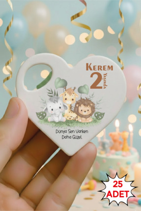 Jozia Kişiye Özel Açacak Magnet – İsimli Doğum Günü Buzdolabı Magneti - Safar...