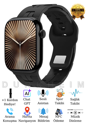 DURKHEİM Watch11 Mini 41mm Kadın Akıllı Saat | Arama ve Mesaj | Sağlık Takibi...