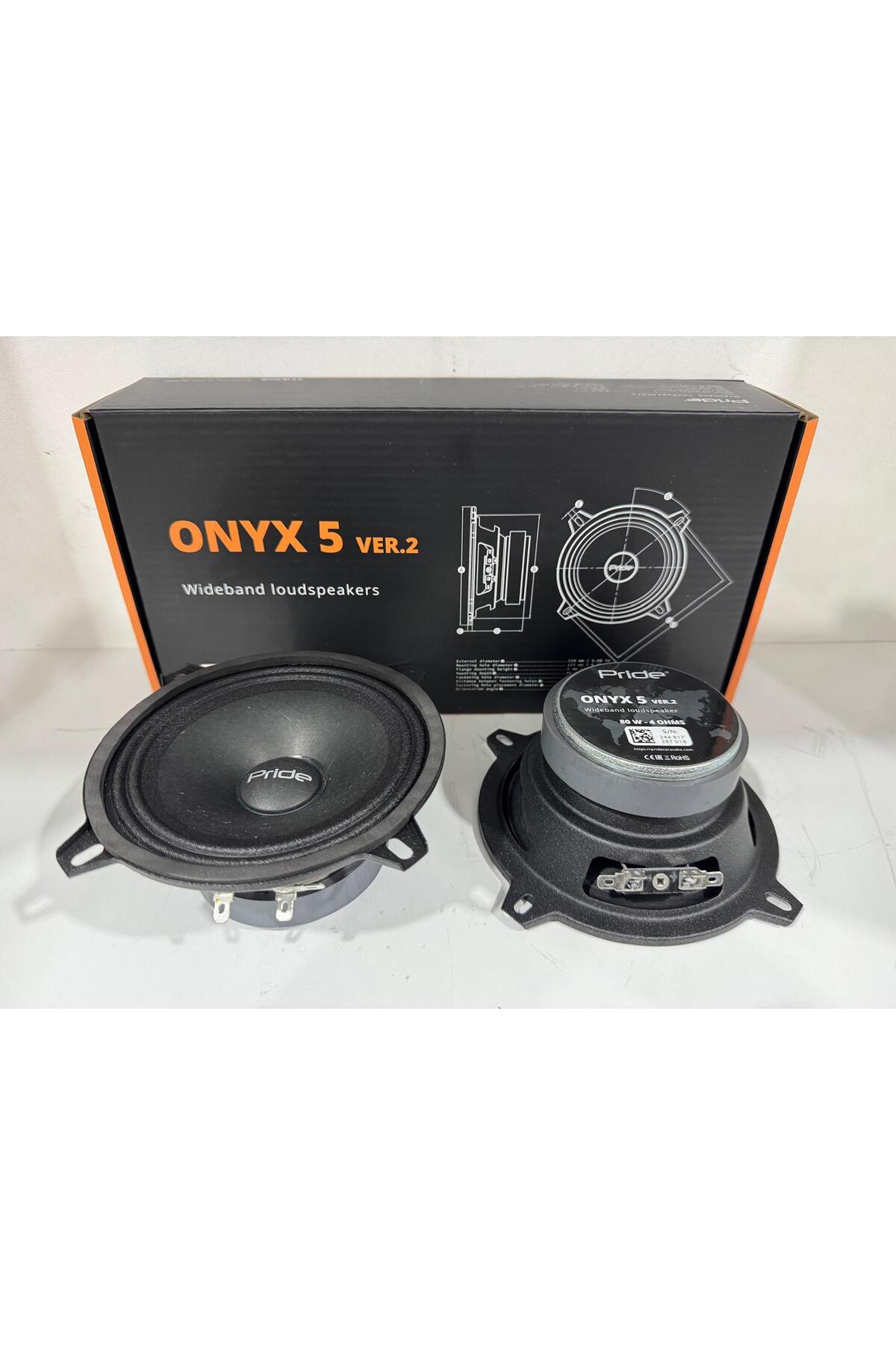 PRİDE AUDİO PRİDE ONYX v2 13 CM 160W 80RMS SPL MİDRANGE RUSSİA 1