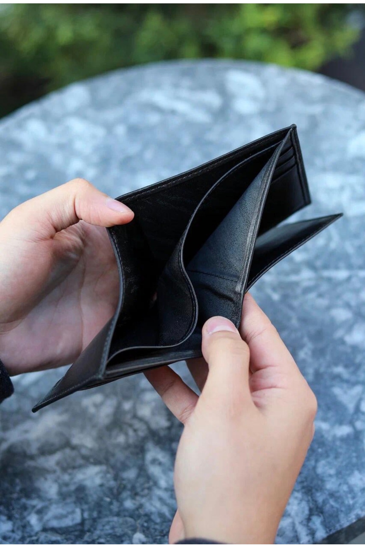 LEWİS POLO  Dras Hakiki Deri Bol Kartlıklı Kullanışlı Siyah Erkek Cüzdanı - Görsel 6