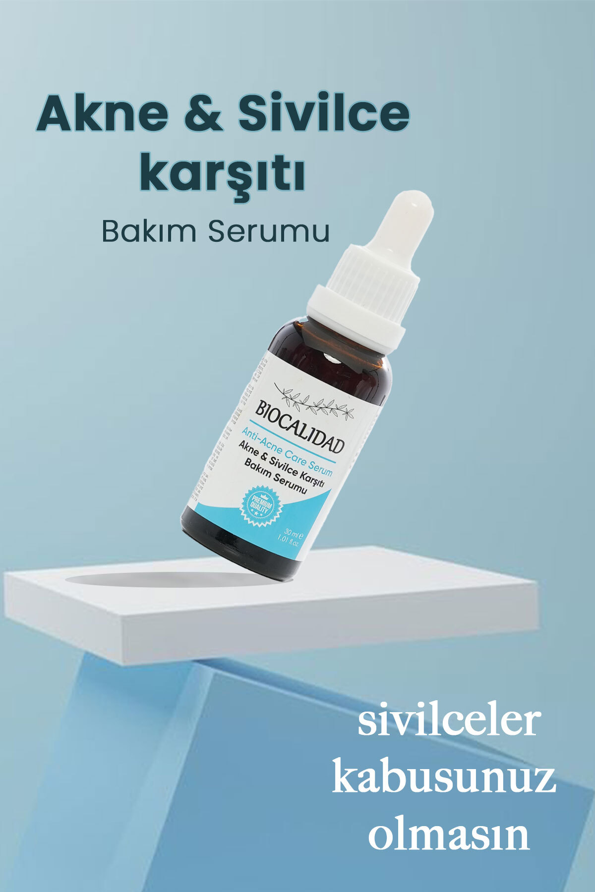 Akne ve Karşıtı Bakım Serumu - 30ml — akne — تصویر 2 از 5