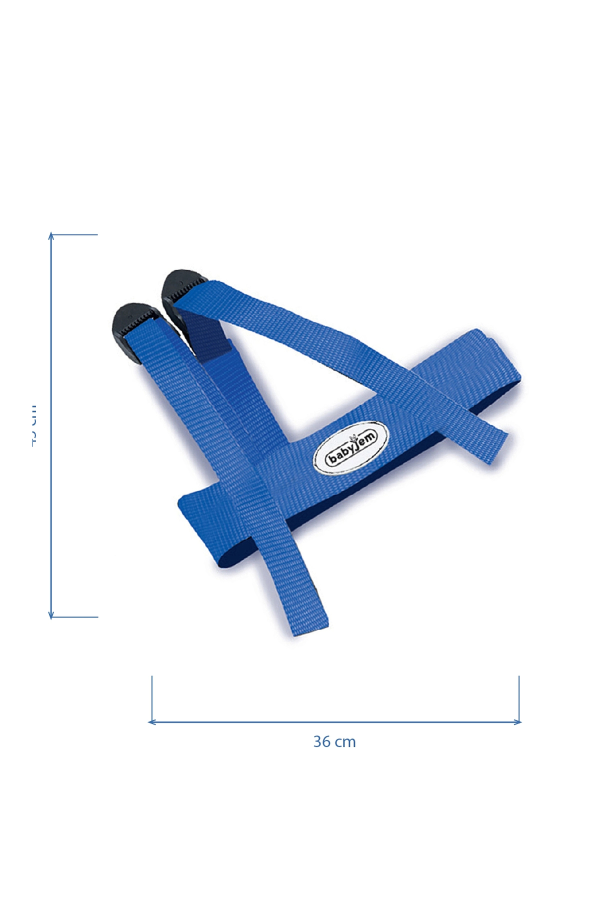Babyjem Çocuk Güvenlik Kemeri 216 Mavi fotoğrafı 4 (önizleme)