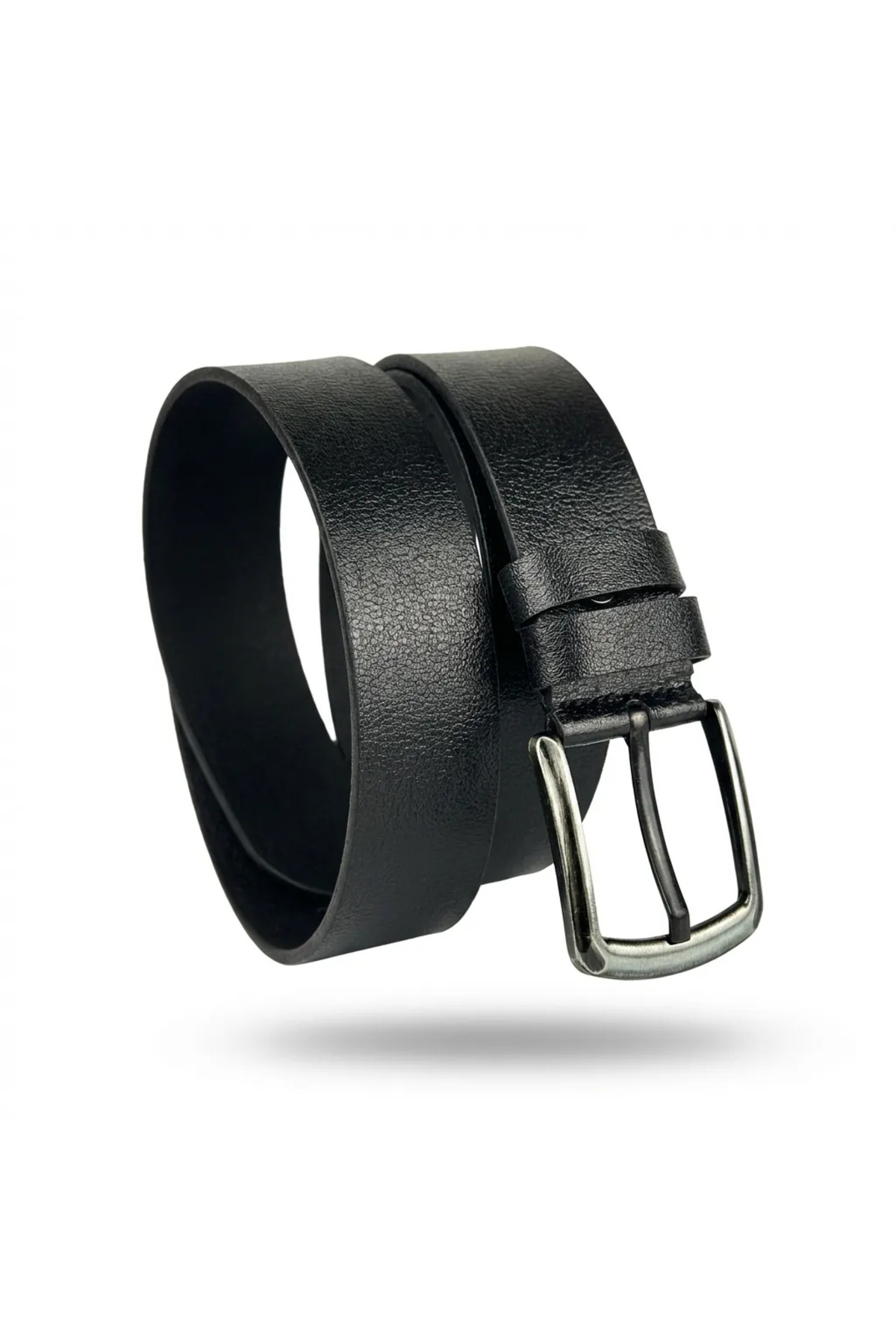 debbah  %100 Hakiki Deri Erkek Spor Kot Kemeri 4.5 Cm Manda Derisi Siyah Hediyelik Kemer Çeyizlik Spor Kemer - Görsel 6