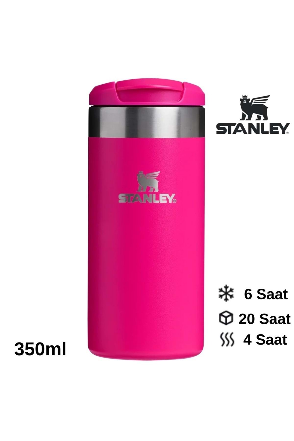 The AeroLight™ Transit Mug 0.35L Thermos Mug Flask FUCHSIA
