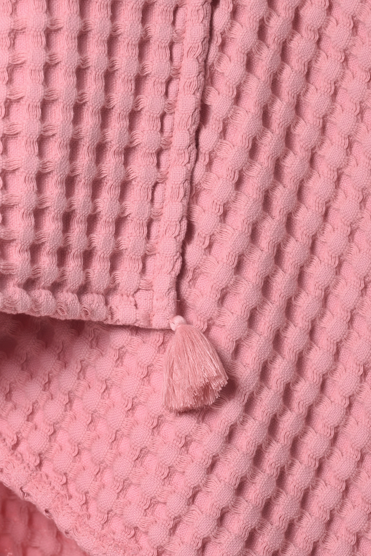Casadora Baby 100% Pamuk Bebek Kalın Pike Örtüsü - Pembe fotoğrafı 3 (önizleme)