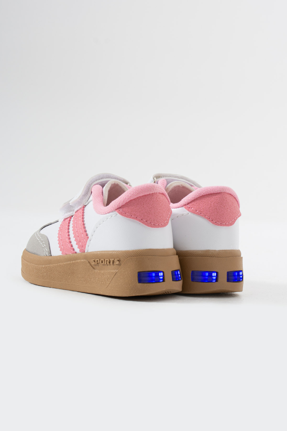 Moda Devrin Pudra Çocuk Işıklı Spor ayakkabı Sneaker fotoğrafı 2 (önizleme)