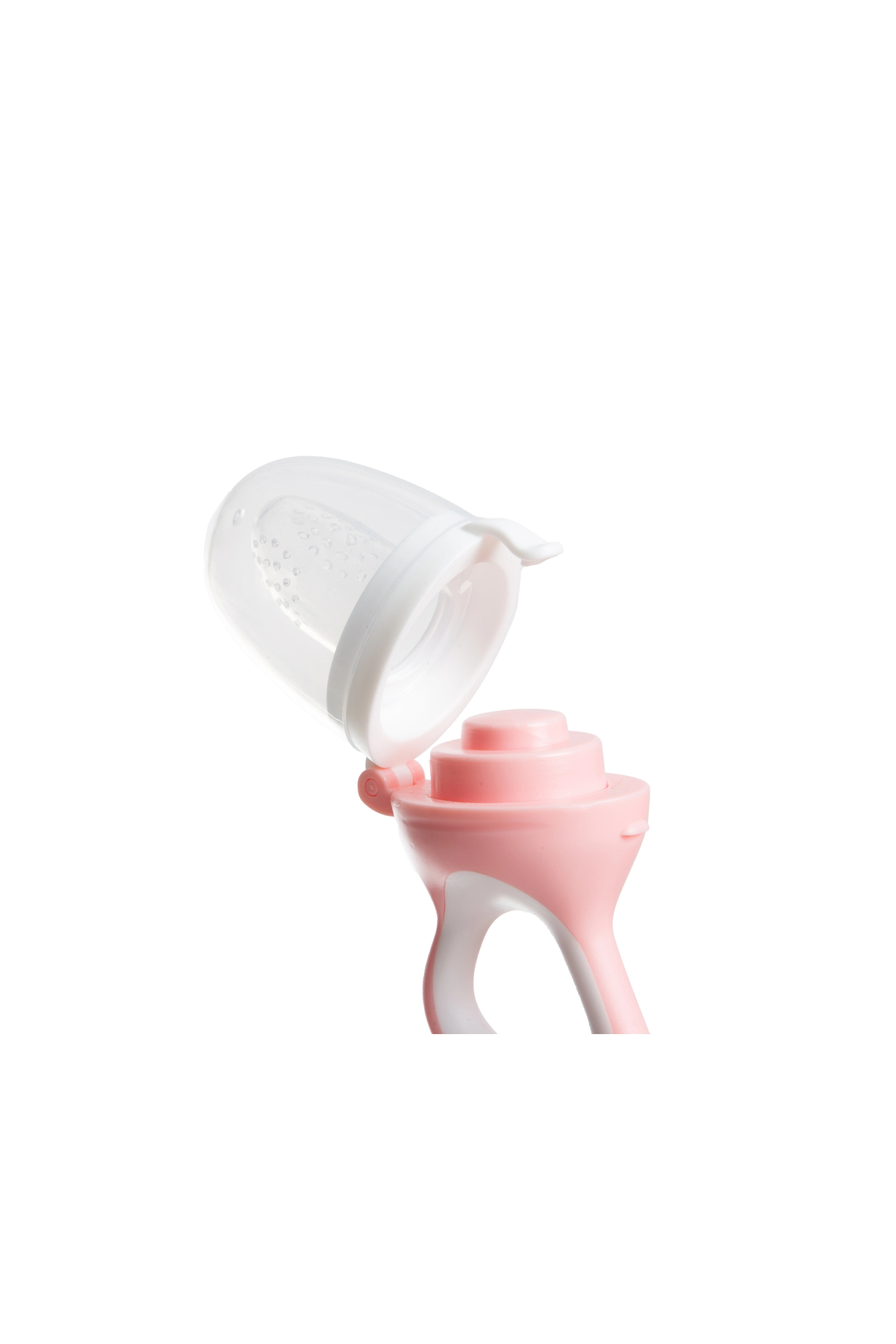 Babyjem Silikon Uçlu Meyve Sebze Emziği Pembe fotoğrafı 3 (önizleme)