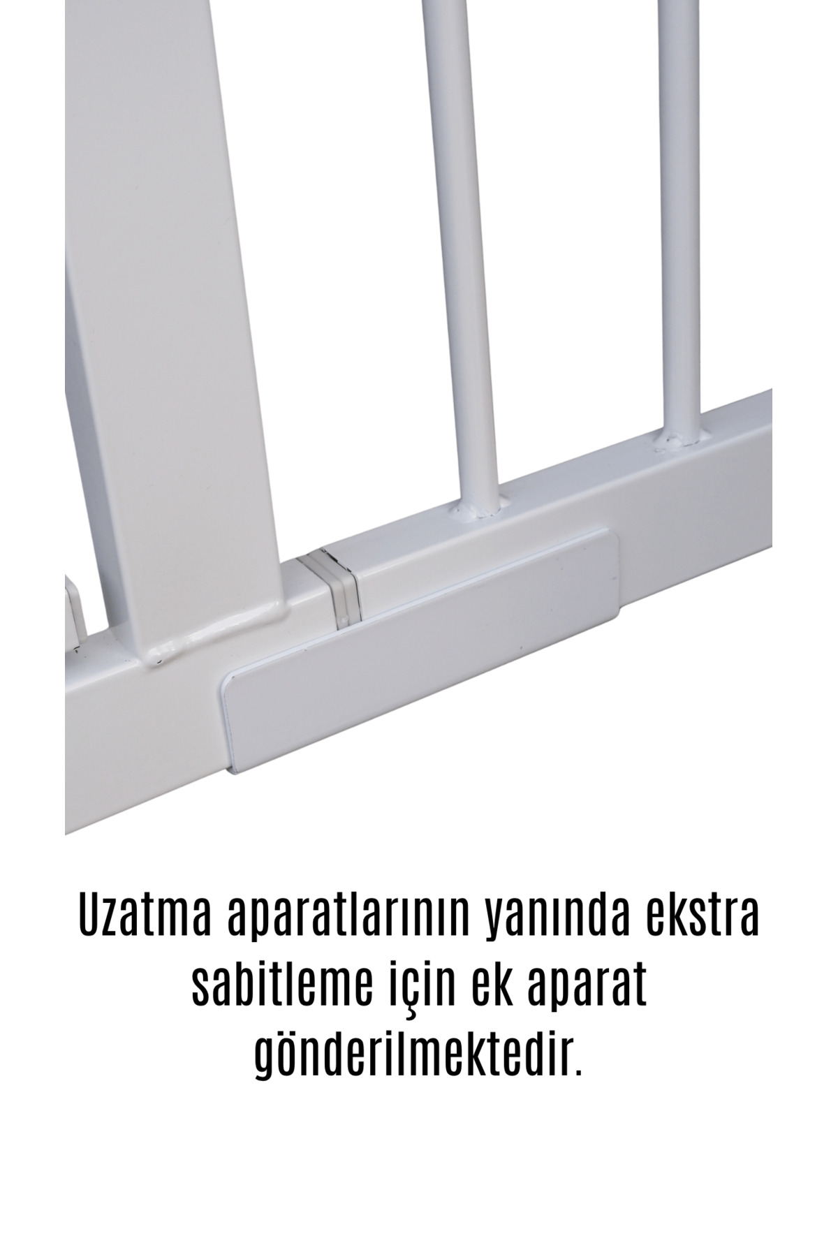 Evokids Çift Kilitli Çocuk Güvenlik Kapısı 95-104 CM Arası Kullanım fotoğrafı 4 (önizleme)